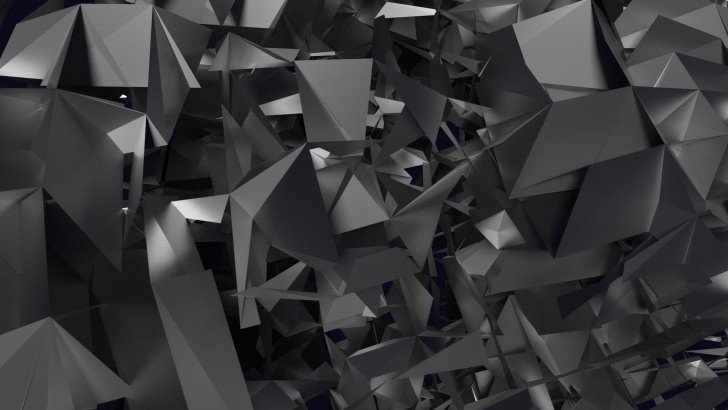 3D Geometry Wallpaper