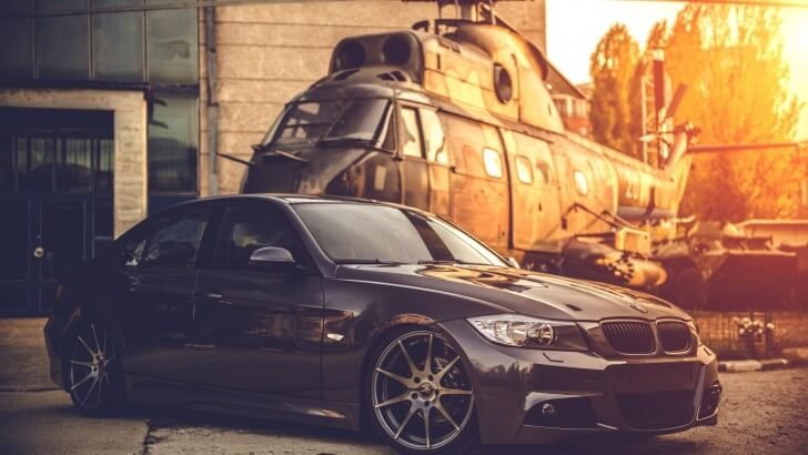 BMW E90 on Z-Performance Wheels Wallpaper
