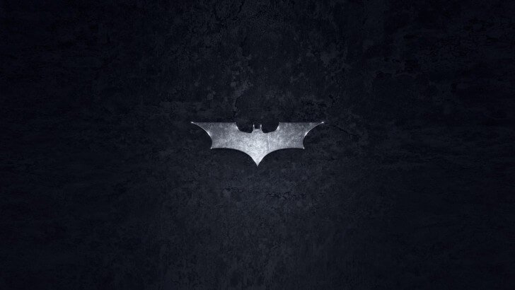 Grungy Batman Dark Knight Logo Wallpaper