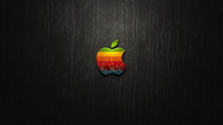 Multicolored Apple Logo Wallpaper