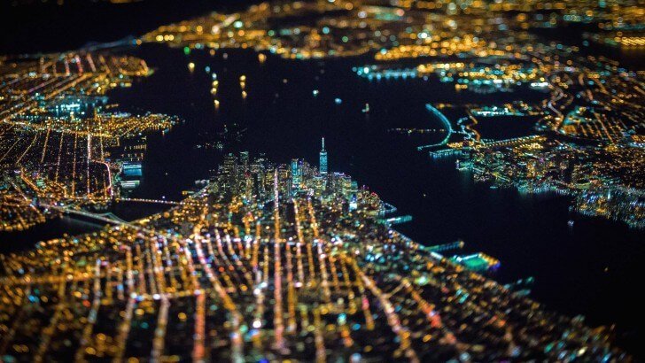New York City From Above Wallpaper