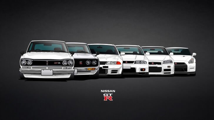 Nissan Skyline GT-R Evolution Wallpaper