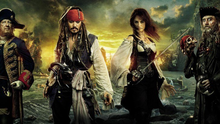Pirates of the Caribbean: On Stranger Tides Characters Wallpaper