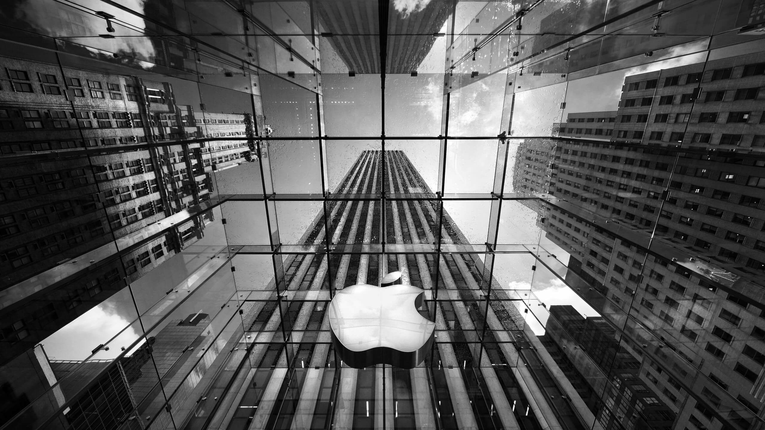 Apple Store, Fifth Avenue, New York City Wallpaper for Desktop 2560x1440