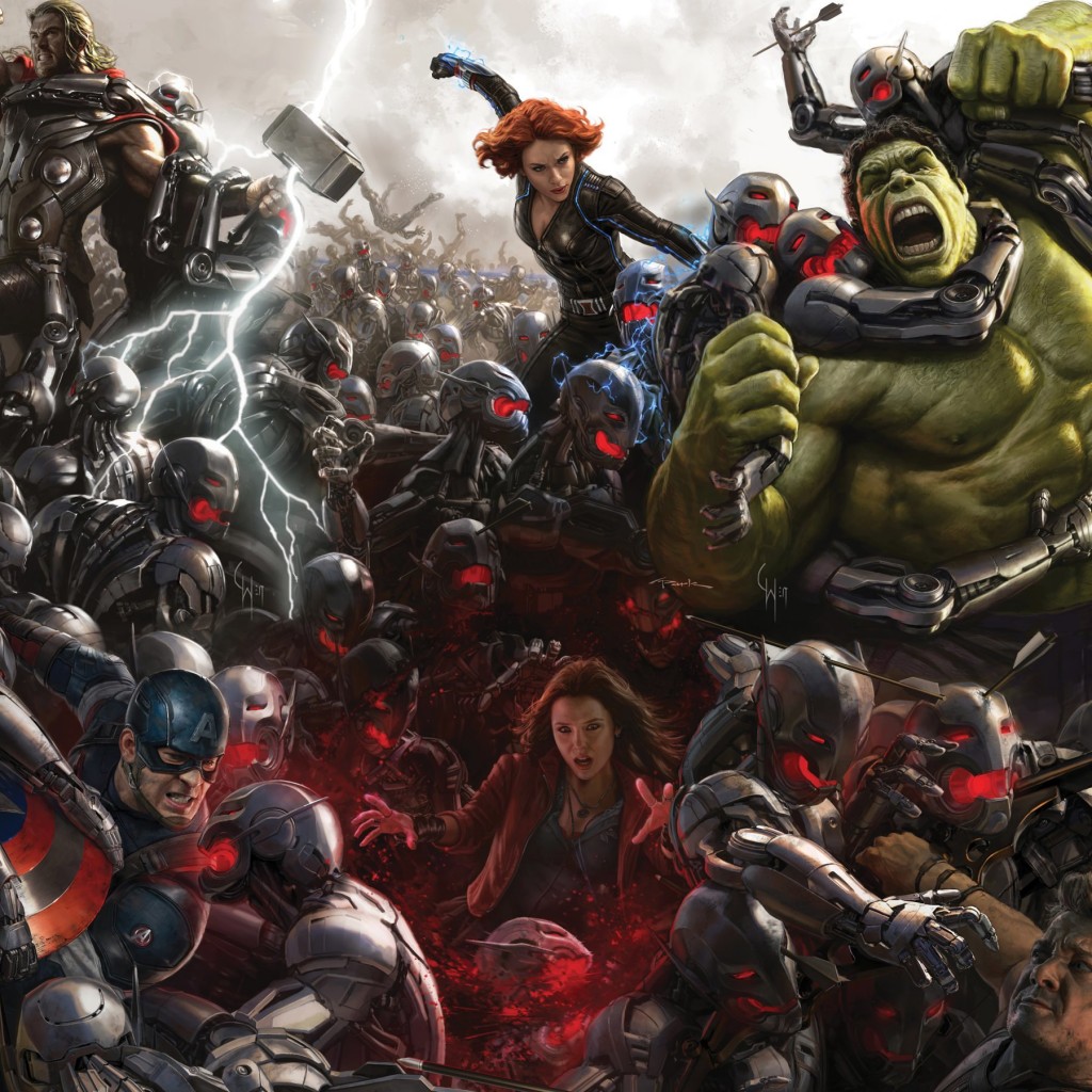Download Avengers Age Of Ultron Concept Art HD wallpaper for iPad