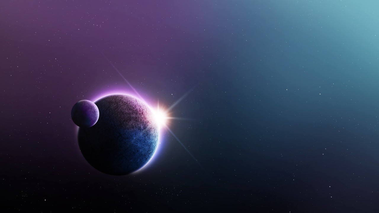 Download Far-Off Planets HD wallpaper for 1280x720 - HDwallpapers.net