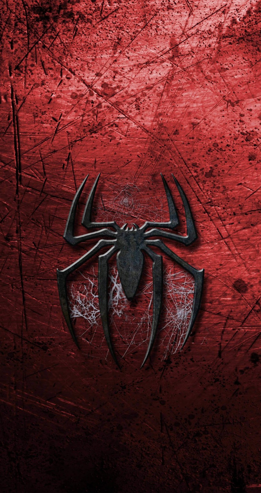 Download Grungy Spider-Man Logo HD wallpaper for iPhone 6 ...