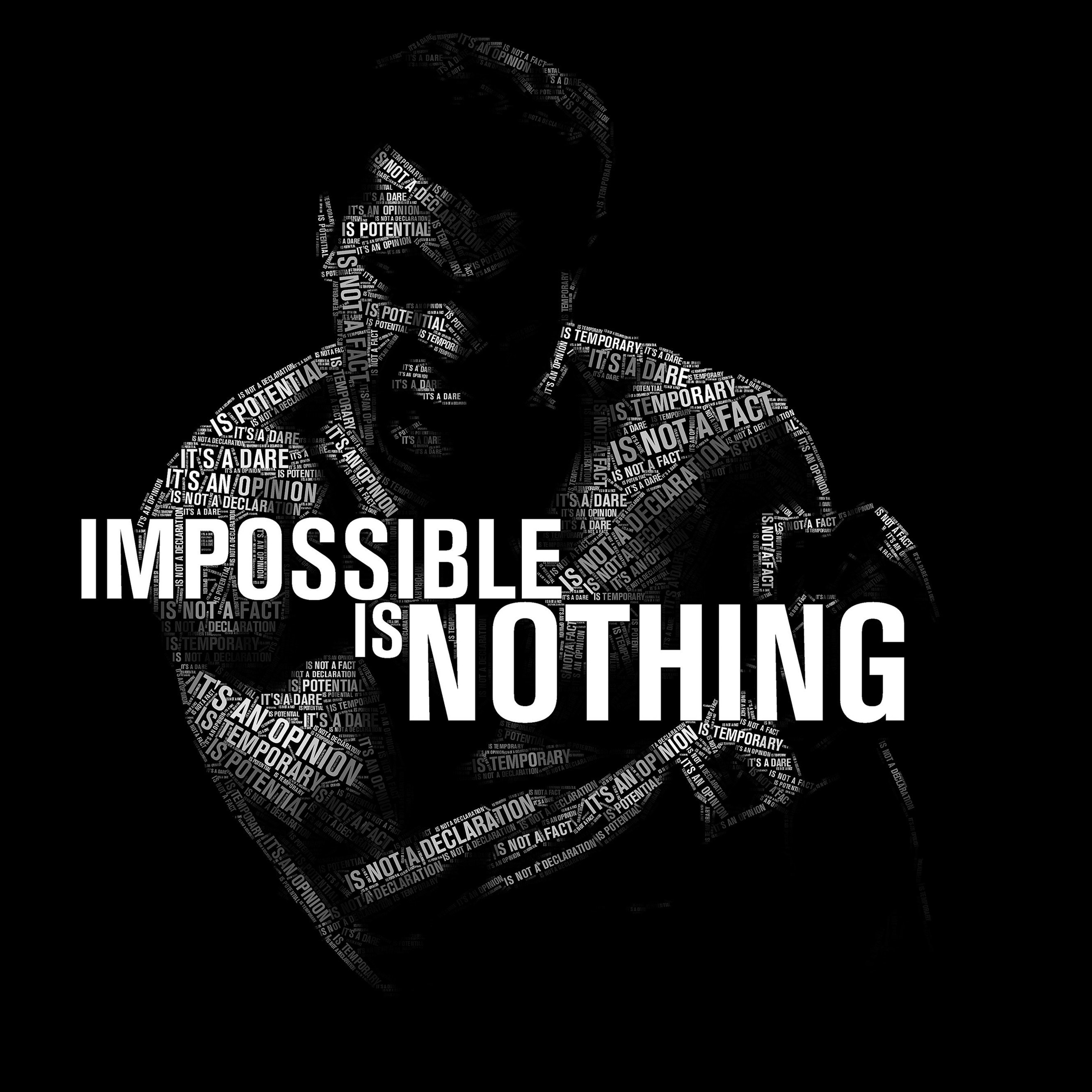 Download Impossible Is Nothing - Muhammad Ali HD wallpaper for iPhone 6 Plus - HDwallpapers.net