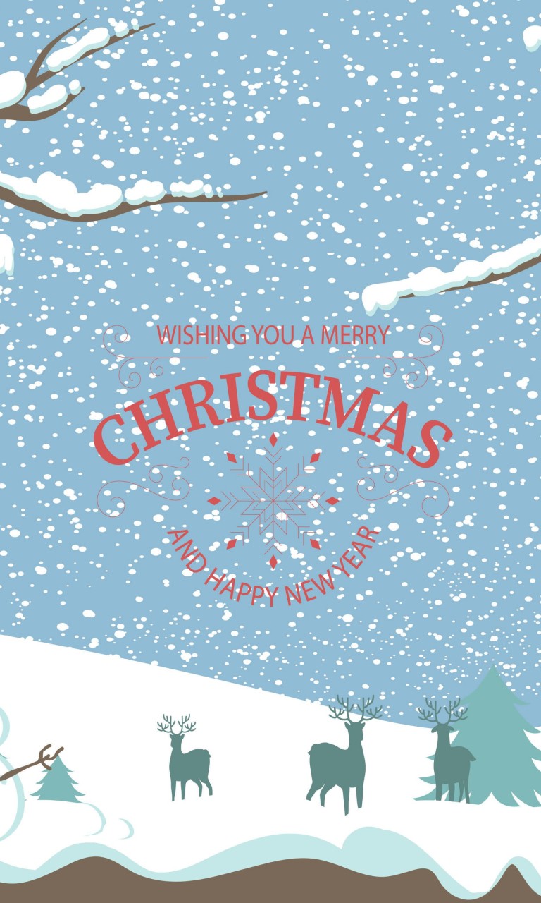 ... Christmas Illustration HD wallpaper for Nexus 4 - HDwallpapers.net