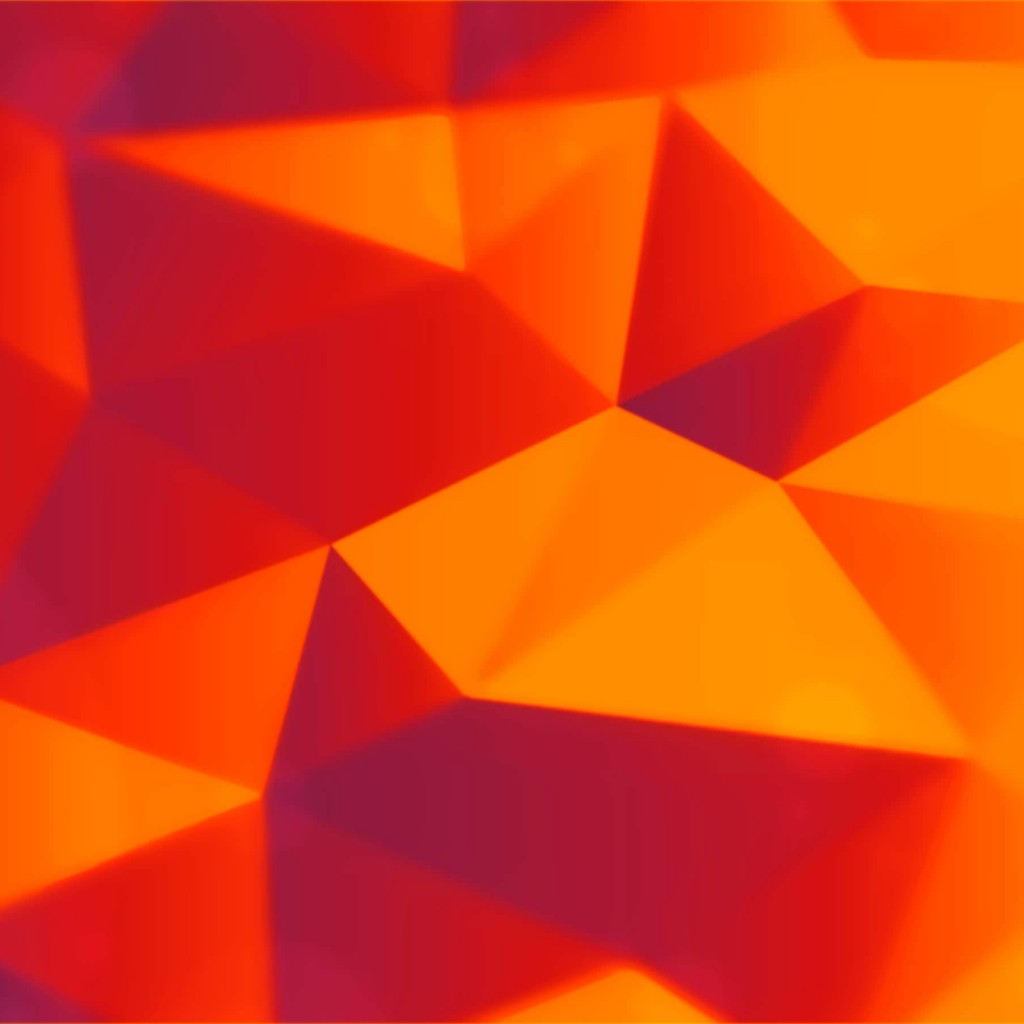 Download Orange Polygons HD wallpaper for iPad