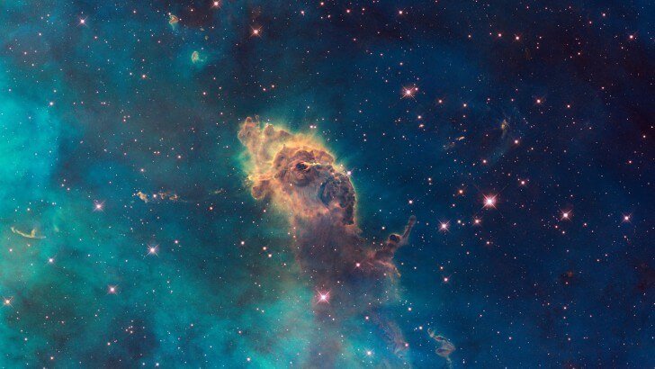 Carina Nebula Pillar Wallpaper