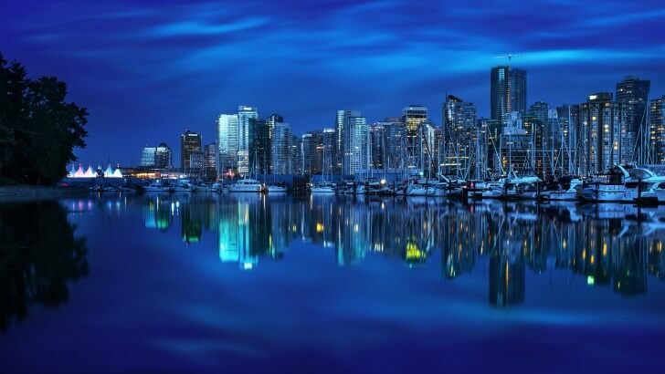 Coal Harbour Marina, Vancouver Wallpaper