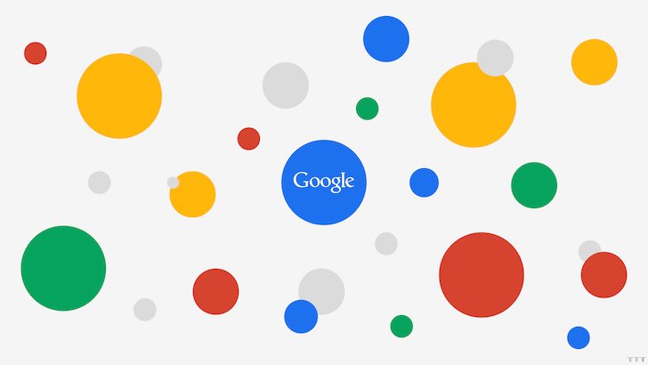 Google Circles Light Wallpaper