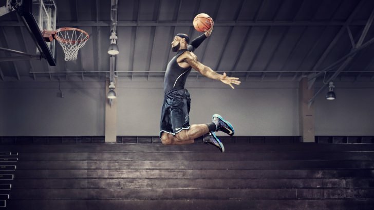 HD wallpaper basketball dunk james lebron nba player  Wallpaper Flare