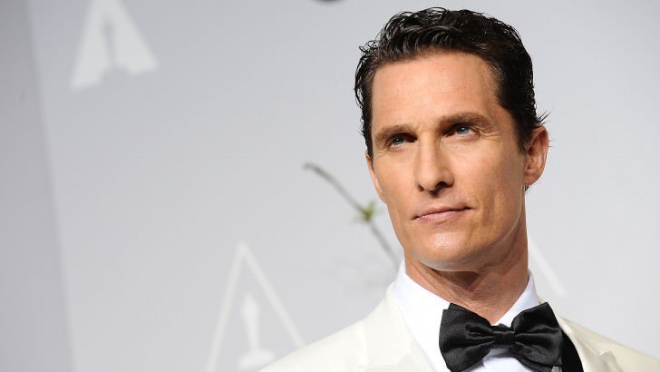 Matthew Mcconaughey in White Tuxedo Wallpaper