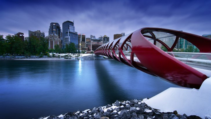 Peace Bridge Wallpaper