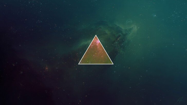 Space Triangle Wallpaper - Space HD Wallpapers 