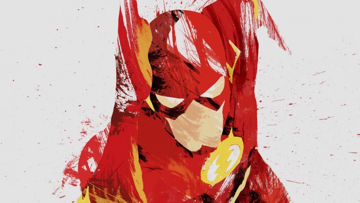 The Flash Illustration Wallpaper