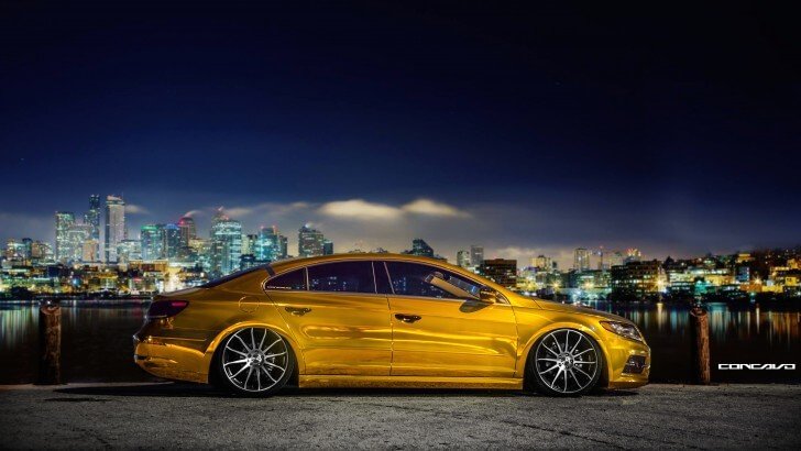 Volkswagen CC on CW-12 Concave Wheels Wallpaper