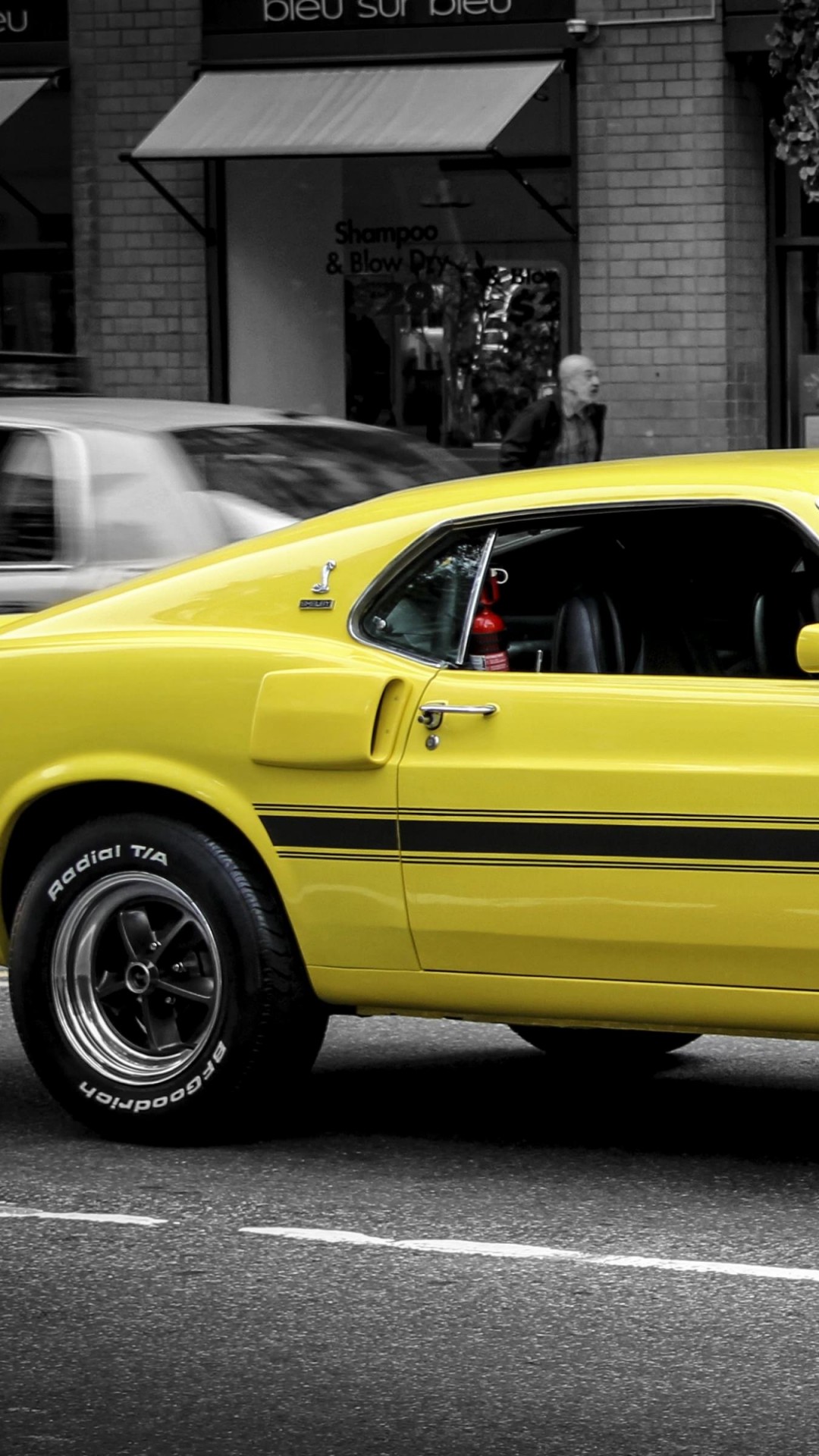 1969 Ford Mustang GT350 Wallpaper for HTC One