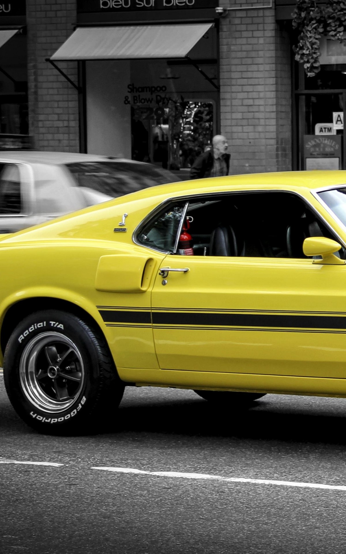 1969 Ford Mustang GT350 Wallpaper for Amazon Kindle Fire HDX