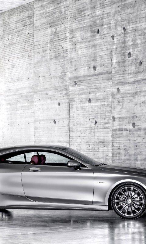 2015 Mercedes-Benz S-Class Coupe Wallpaper for SAMSUNG Galaxy S3 Mini