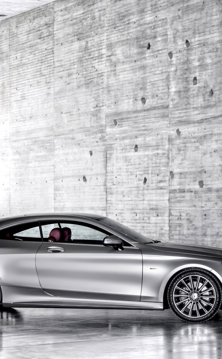 2015 Mercedes-Benz S-Class Coupe Wallpaper for Apple iPhone 4 / 4s