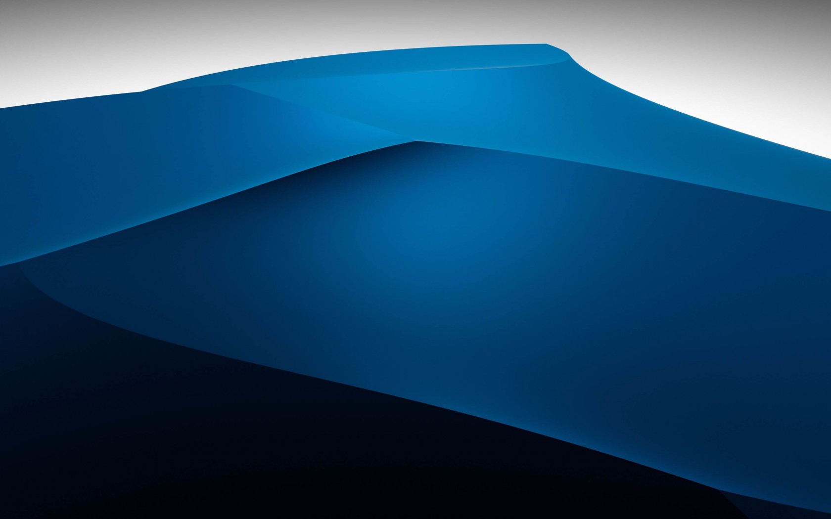 3D Blue Dunes Wallpaper for Desktop 1680x1050