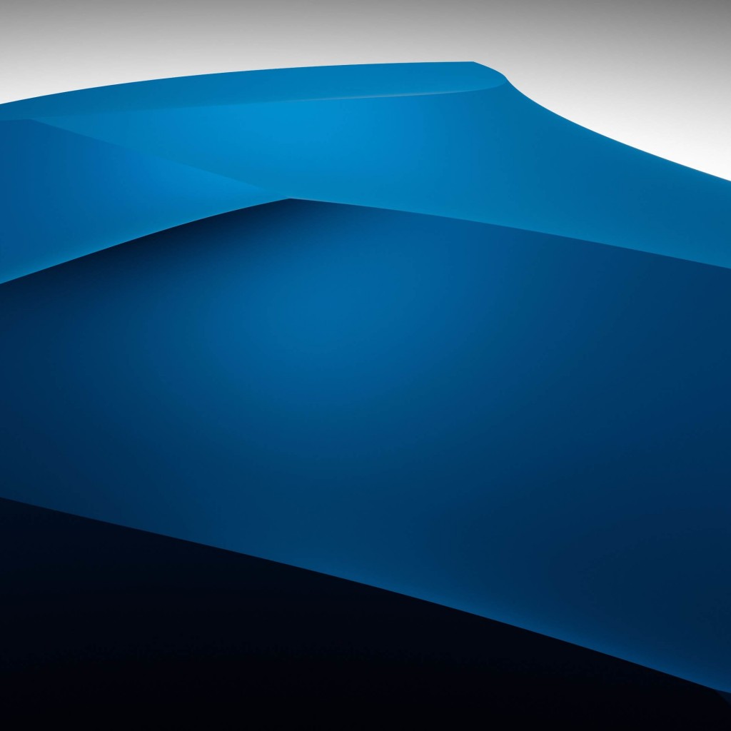3D Blue Dunes Wallpaper for Apple iPad 2