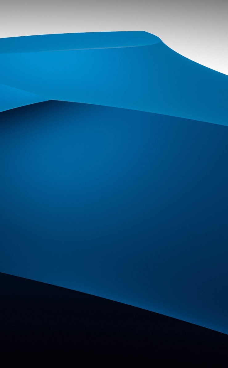 3D Blue Dunes Wallpaper for Apple iPhone 4 / 4s