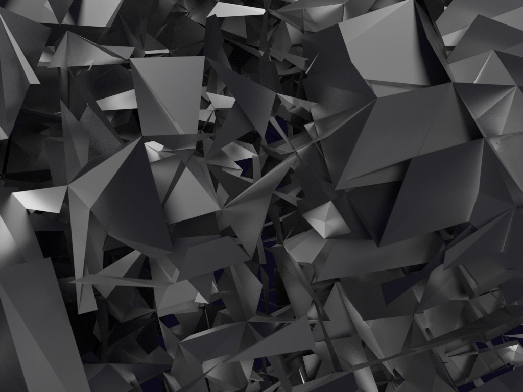 3D Geometry Wallpaper for Desktop 1024x768