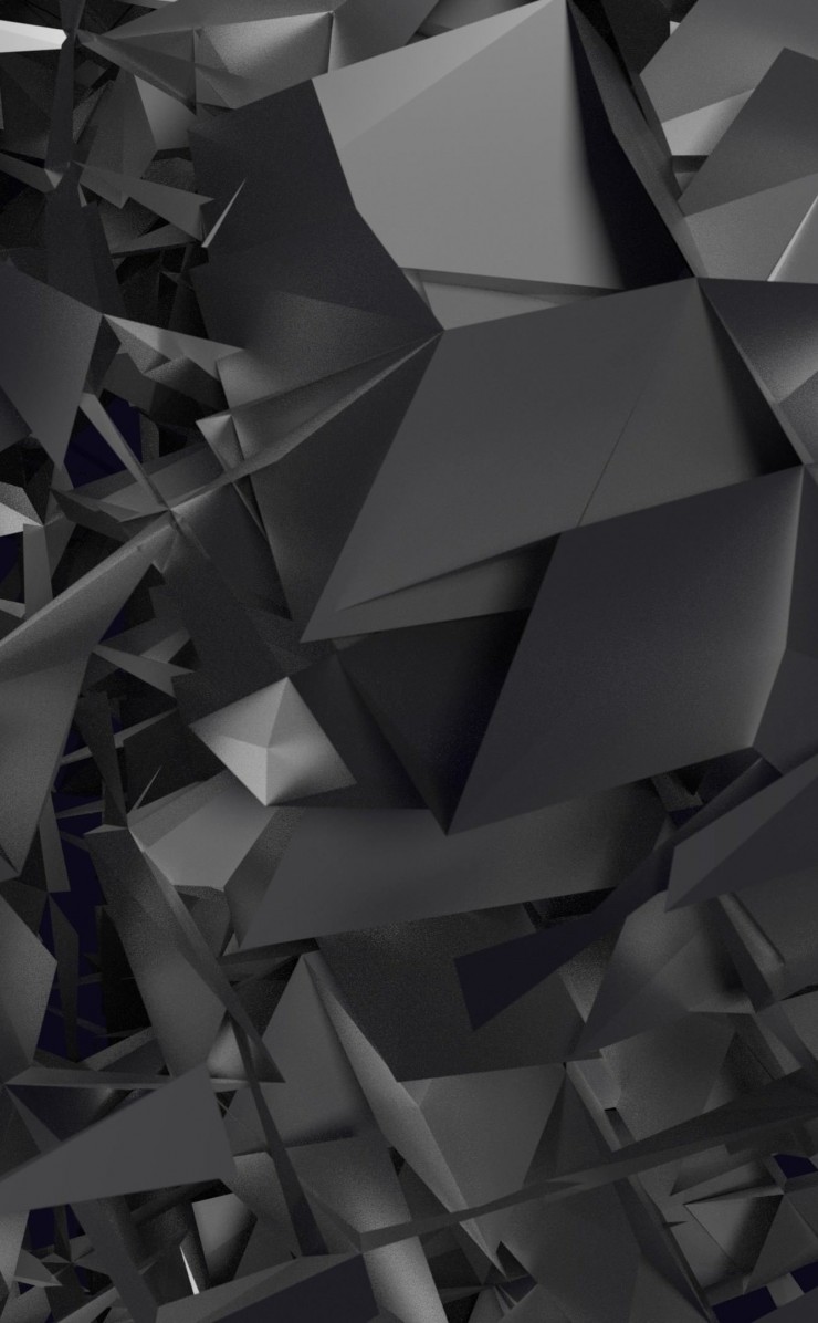 3D Geometry Wallpaper for Apple iPhone 4 / 4s