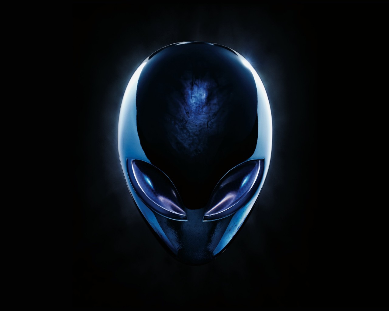 Alienware Blue Logo Wallpaper for Desktop 1280x1024