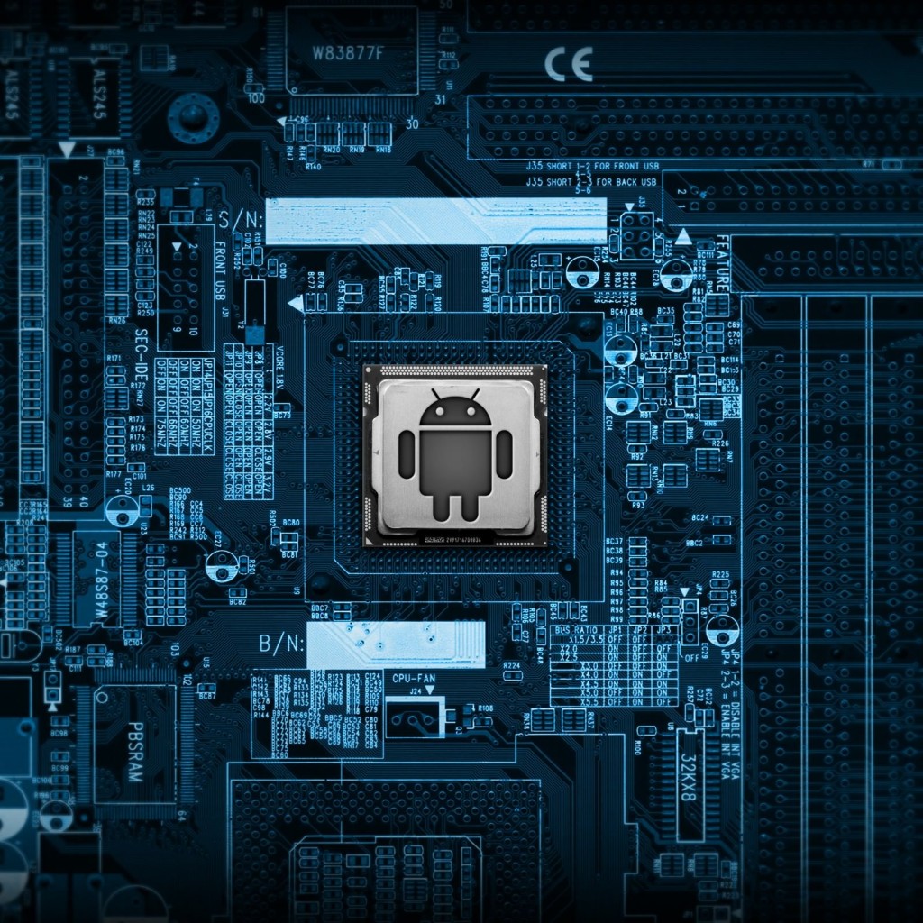 Android Logic Board Wallpaper for Apple iPad 2