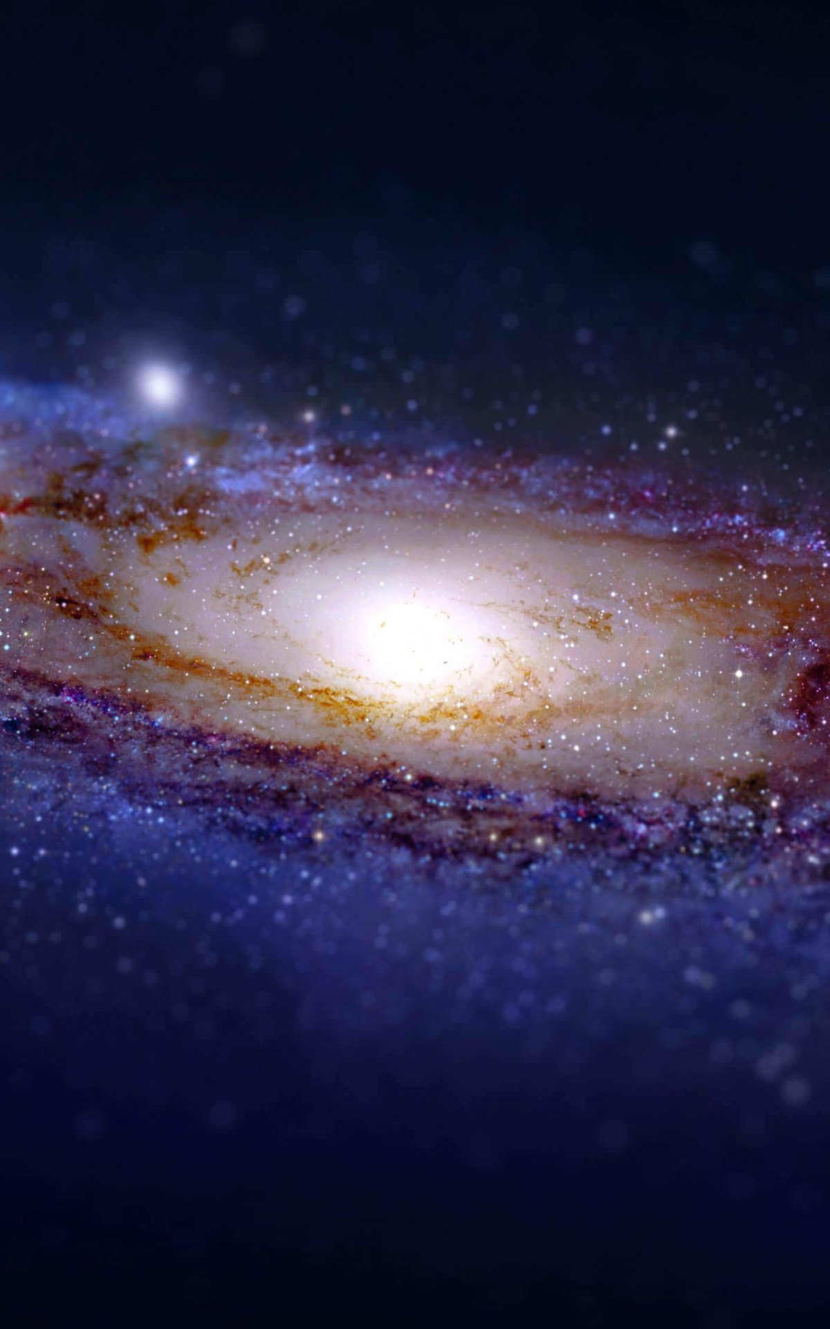 Andromeda Galaxy Tilt-Shift Wallpaper for Amazon Kindle Fire HDX