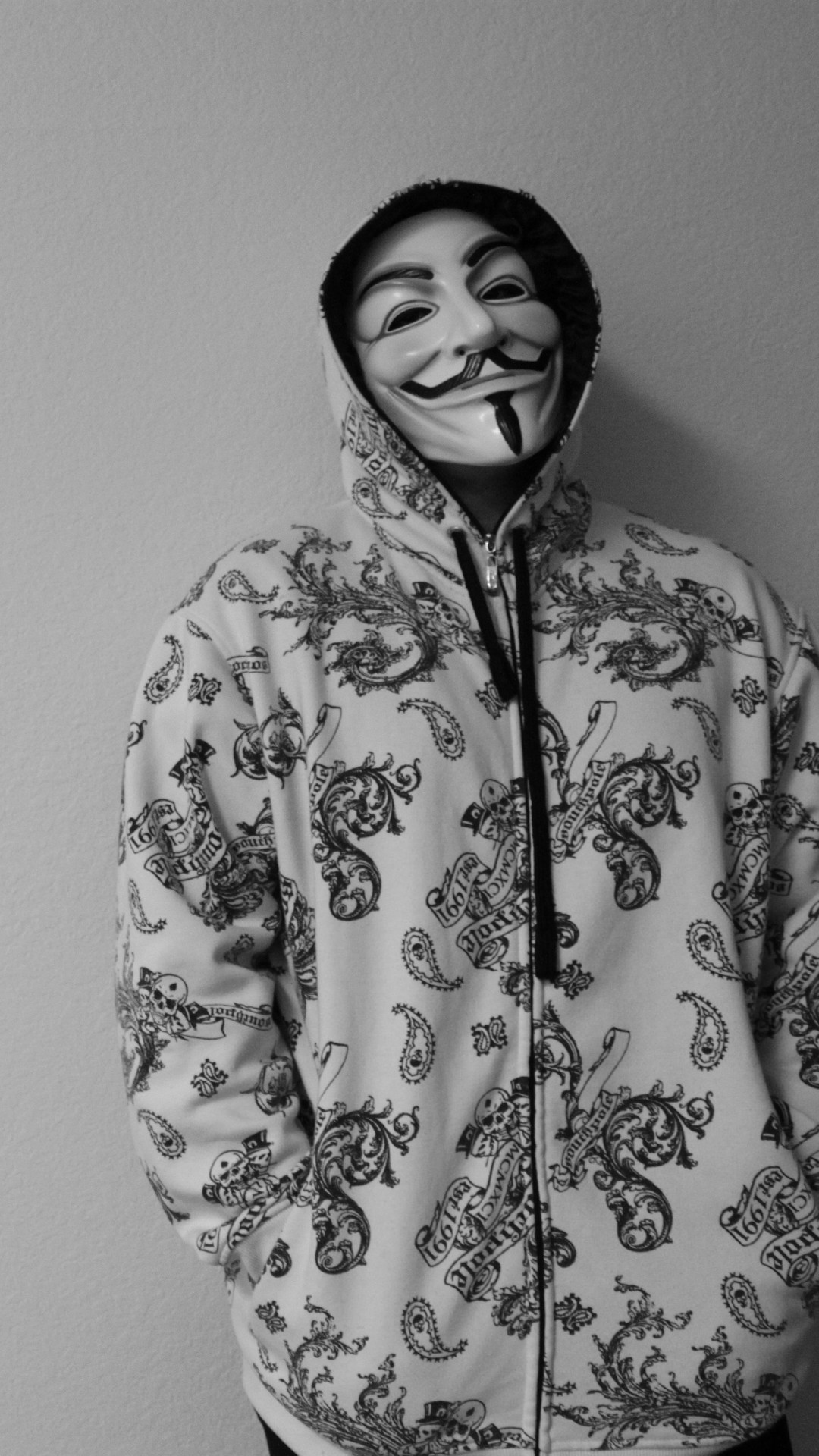 Anonymous Guy Wallpaper for SAMSUNG Galaxy S4