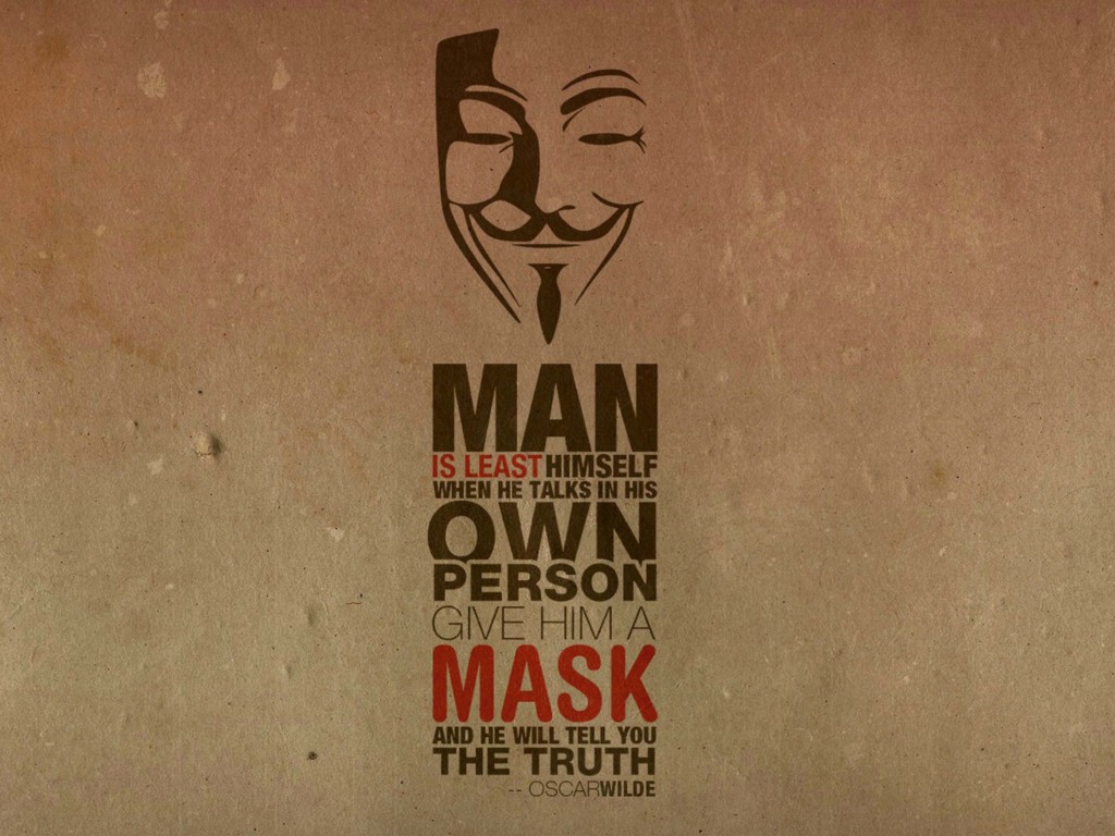 Anonymous Oscar Wilde Quote Wallpaper for Desktop 1024x768