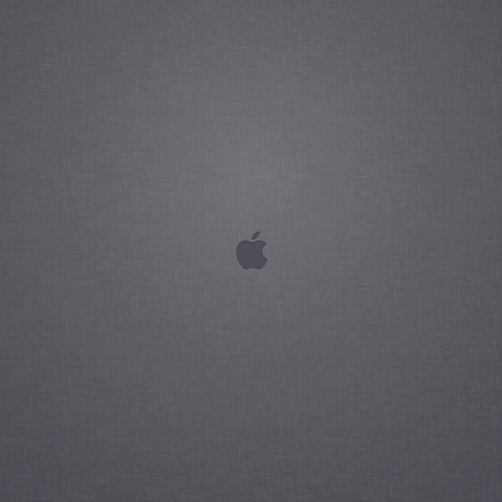 Apple Logo Denim Texture Wallpaper for Apple iPad 2