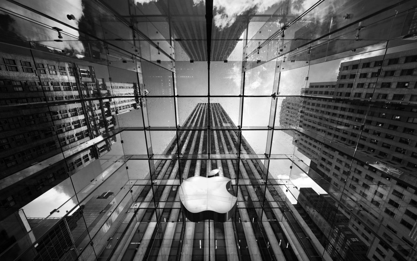 Apple Store, Fifth Avenue, New York City Wallpaper for Desktop 1440x900