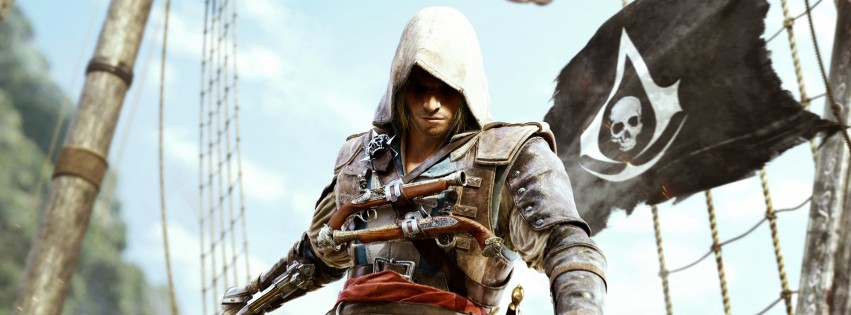 Assassin's Creed IV: Black Flag Wallpaper for Social Media Facebook Cover