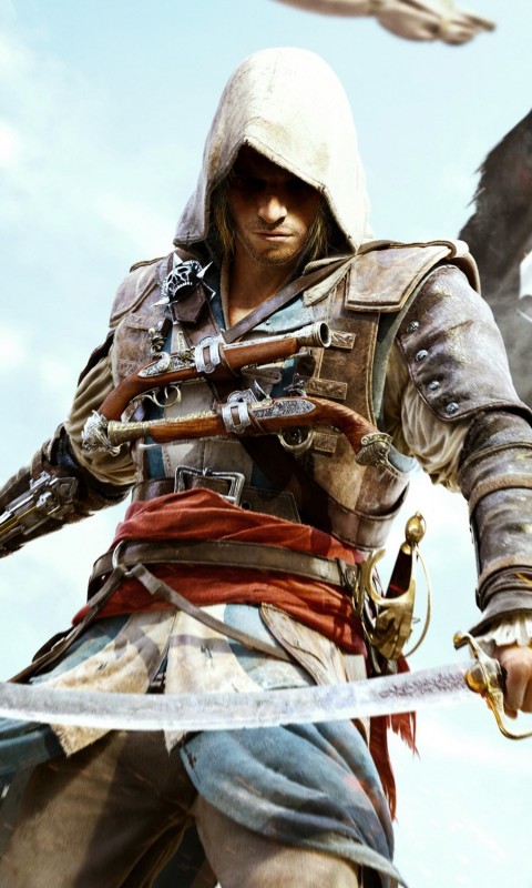 Assassin's Creed IV: Black Flag Wallpaper for SAMSUNG Galaxy S3 Mini