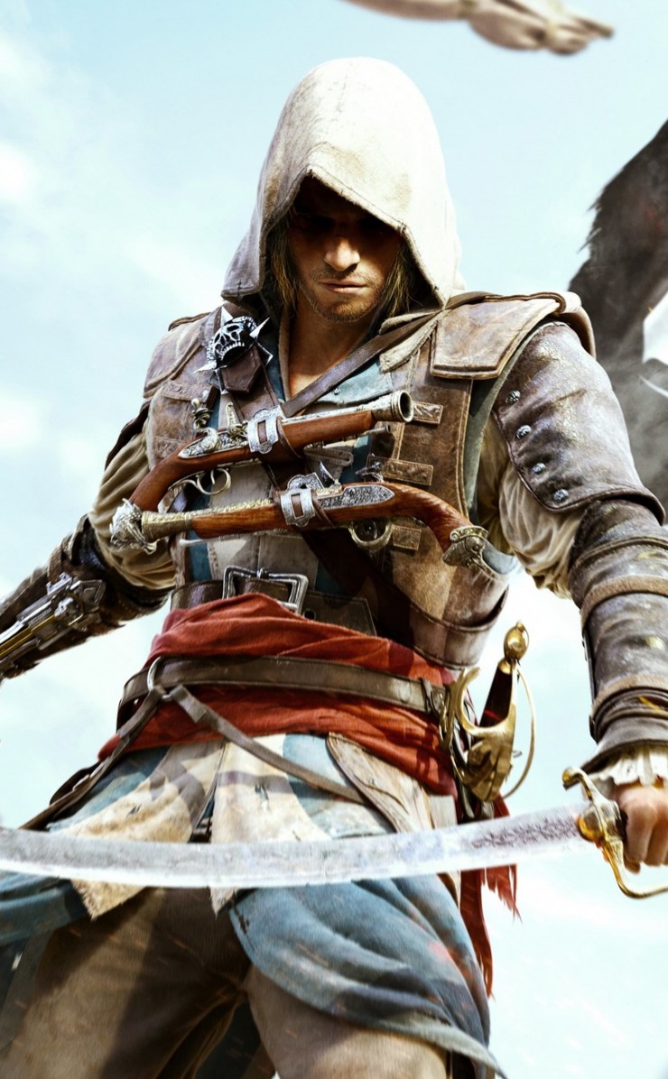 Assassin's Creed IV: Black Flag Wallpaper for Apple iPhone 4 / 4s