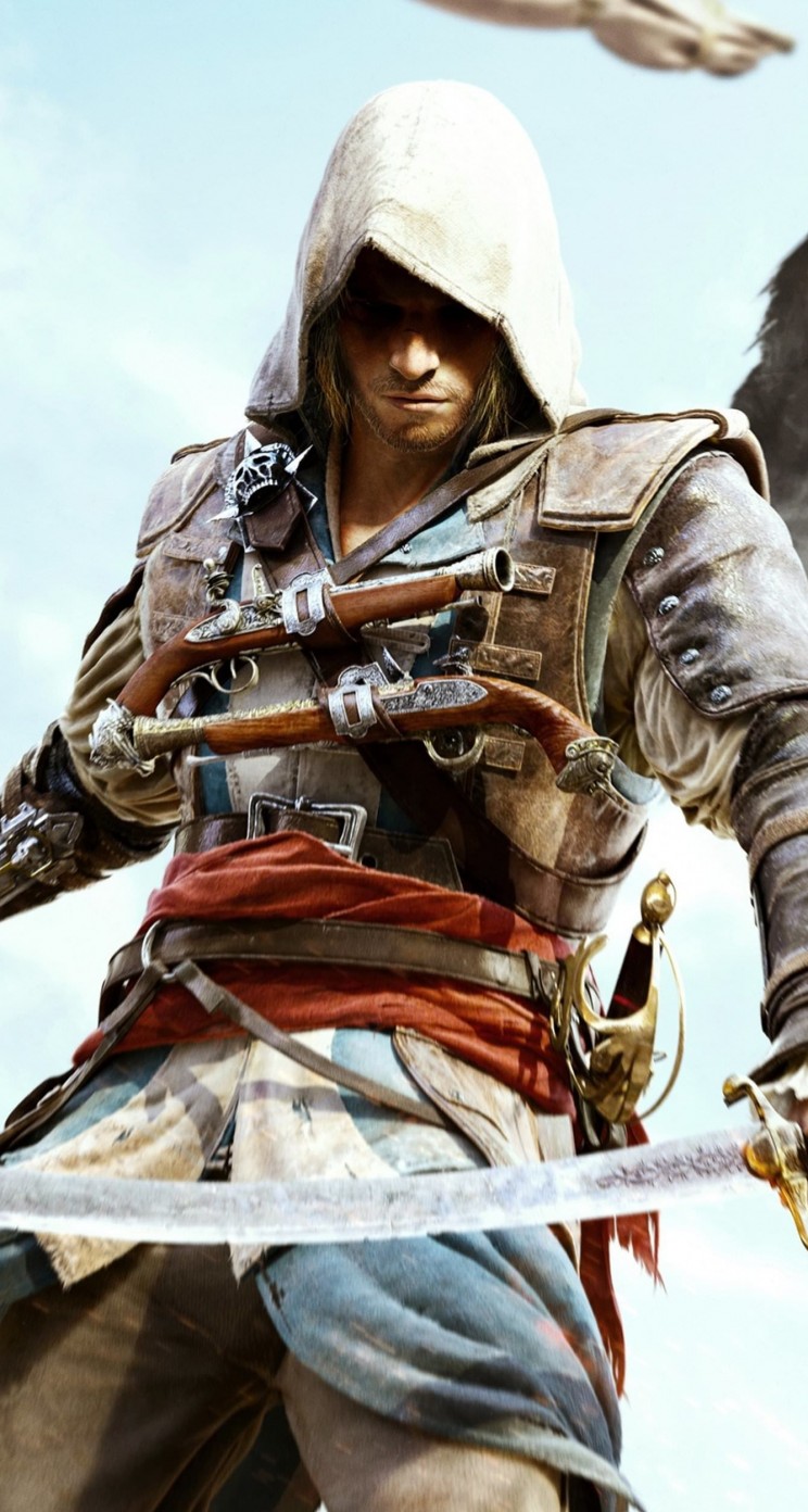 Assassin's Creed IV: Black Flag Wallpaper for Apple iPhone 5 / 5s