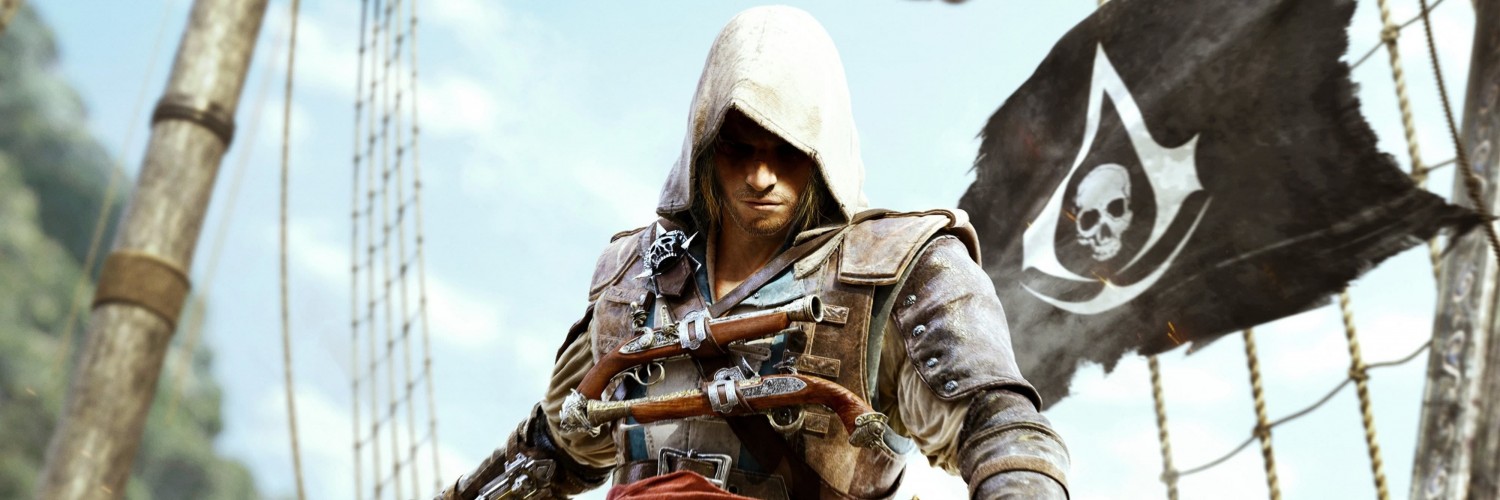 Assassin's Creed IV: Black Flag Wallpaper for Social Media Twitter Header