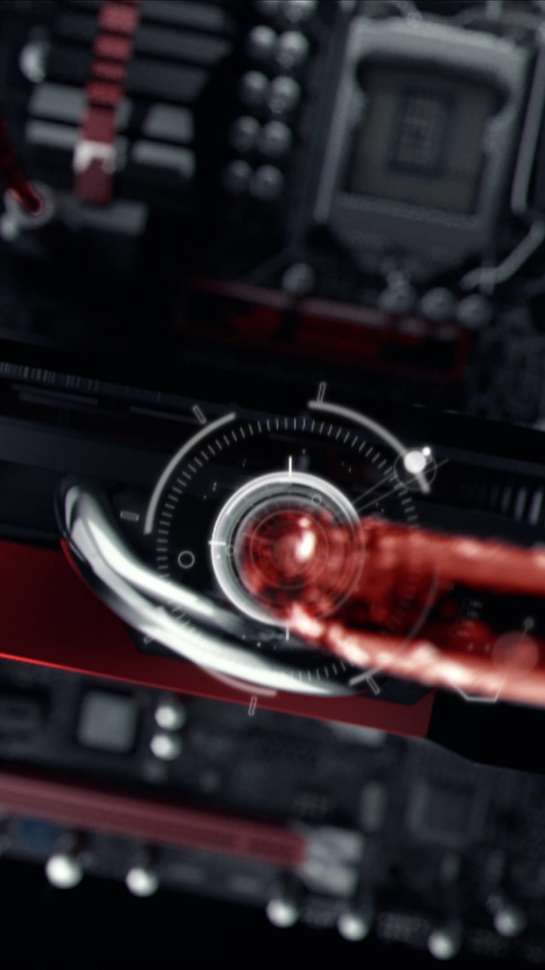 ASUS ROG Poseidon Liquid Cooling Wallpaper for HTC One
