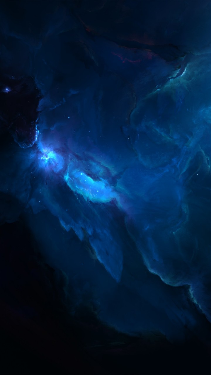 Atlantis Labyrinth Nebula Wallpaper for Motorola Droid Razr HD