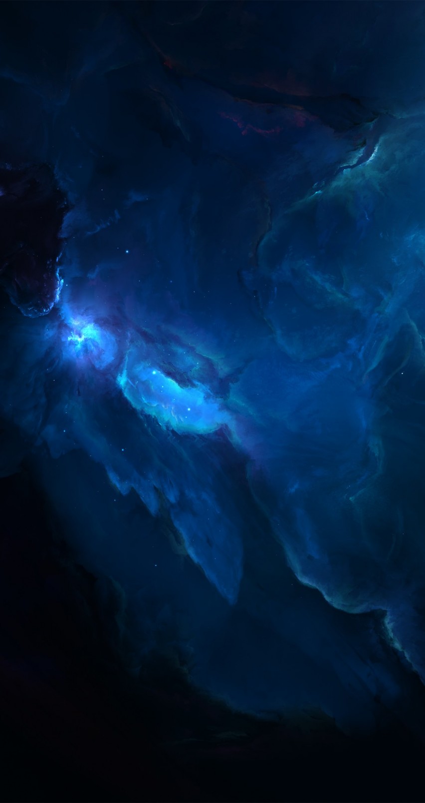 Atlantis Labyrinth Nebula Wallpaper for Apple iPhone 6 / 6s