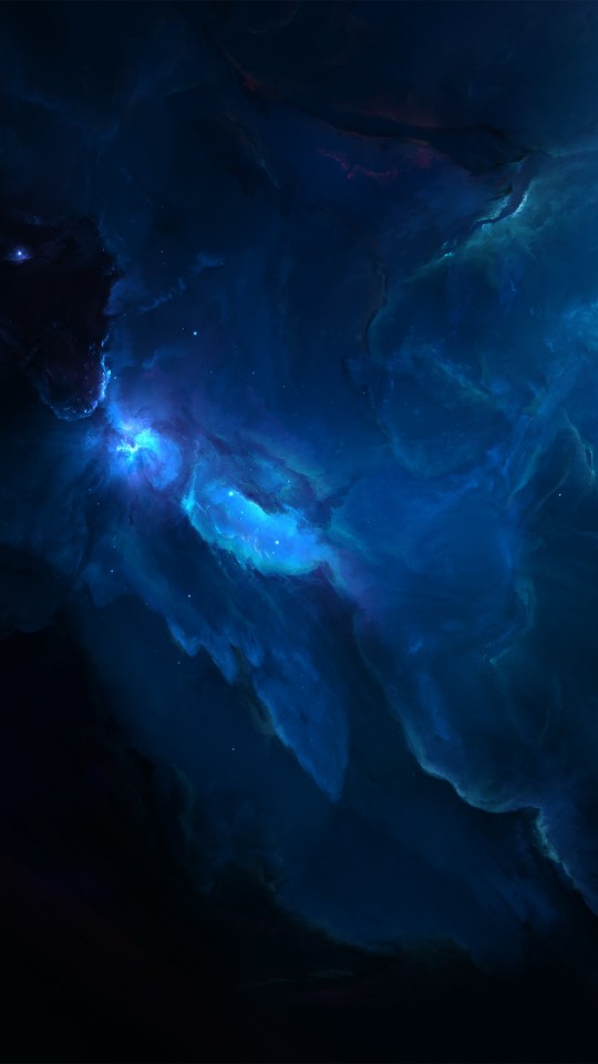 Atlantis Labyrinth Nebula Wallpaper for LG G2 mini