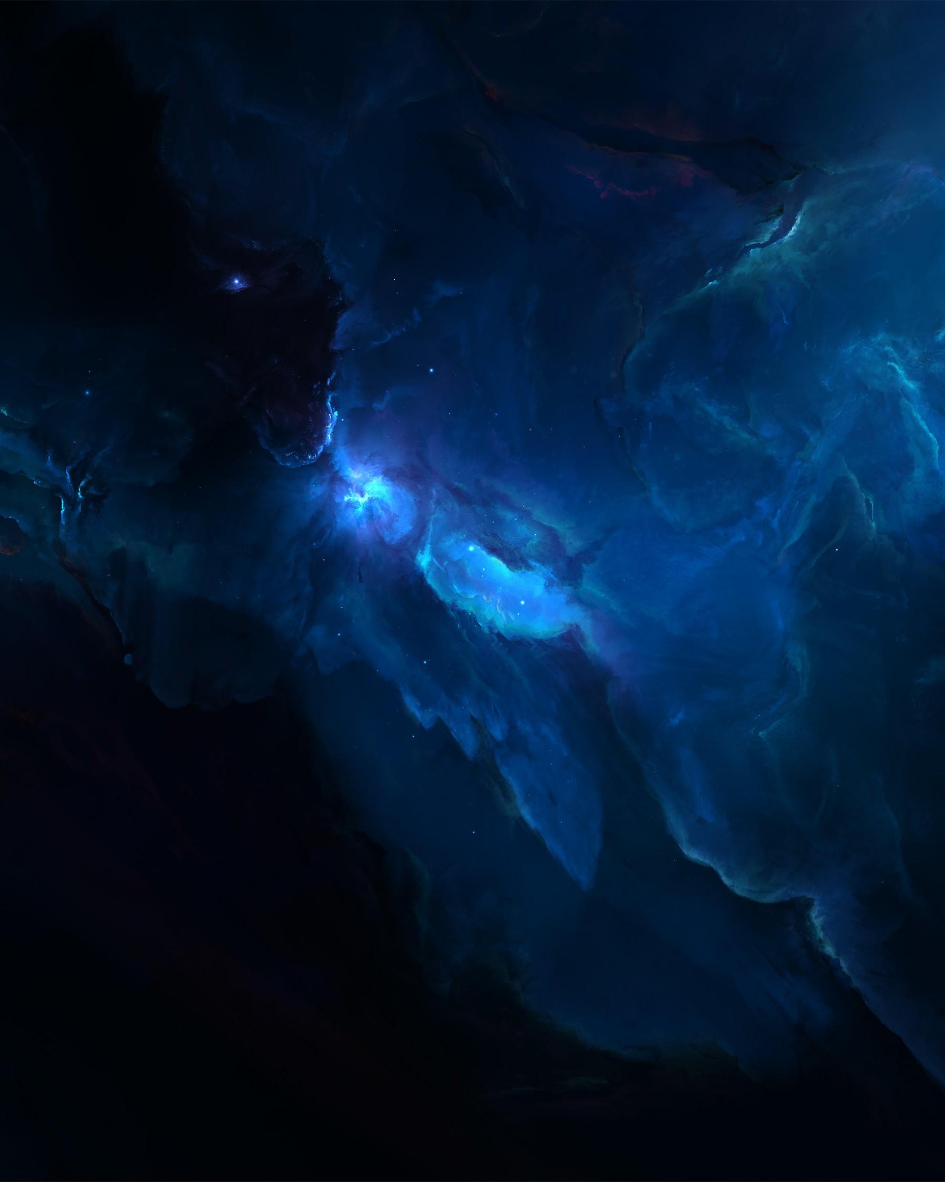 Atlantis Labyrinth Nebula Wallpaper for Google Nexus 7