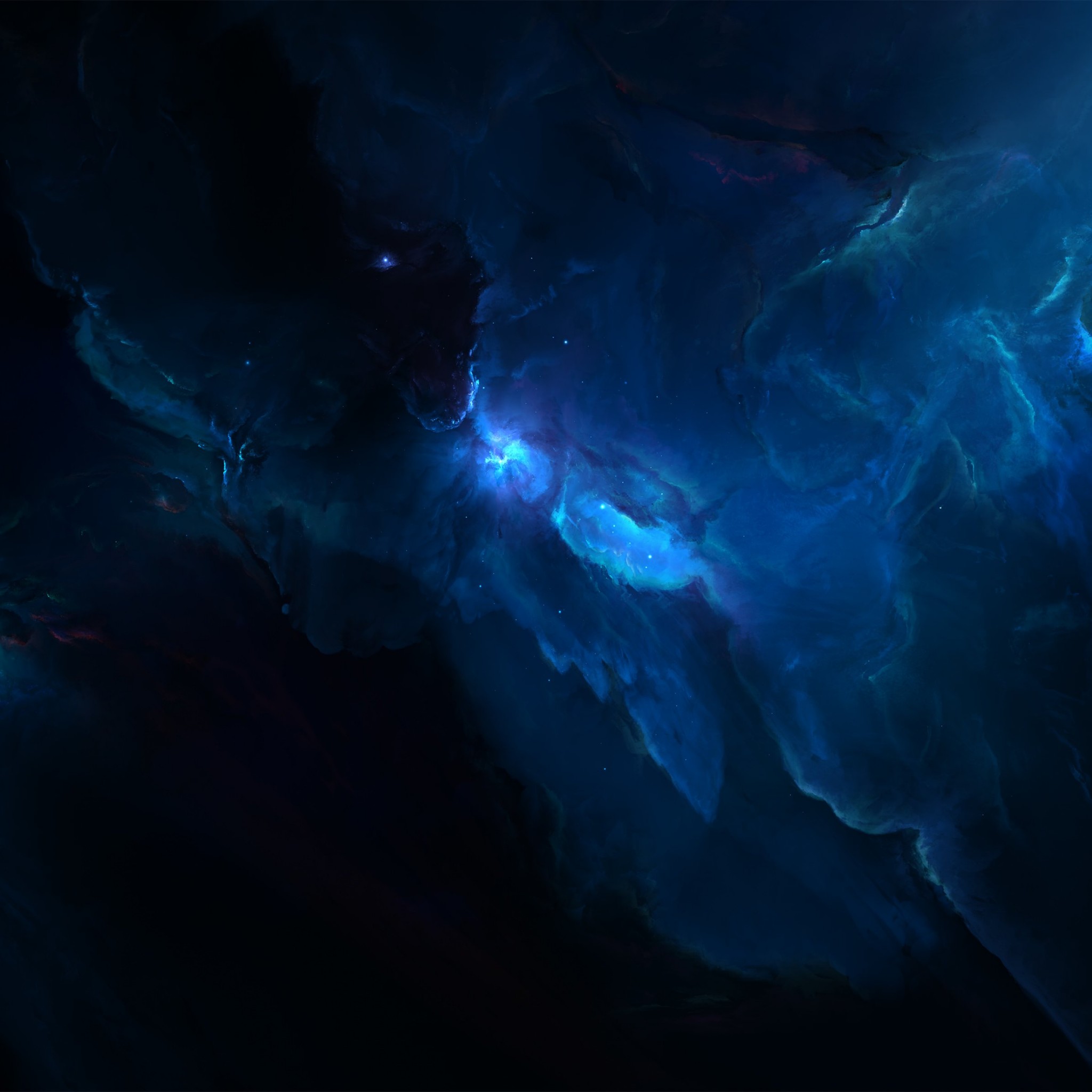 Atlantis Labyrinth Nebula Wallpaper for Google Nexus 9